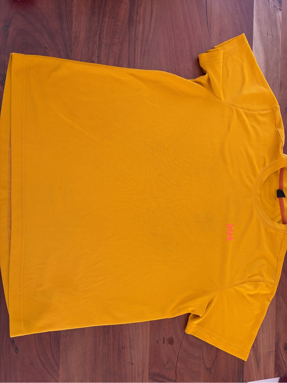 Helly Hansen Men's Golden Yellow Short-Sleeve Performance Tee men’s size 2XL